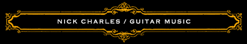 Nick Charles - Guitar Music
